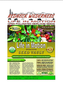 Redneck Wilderness Open Pollinated Heirloom Seeds
