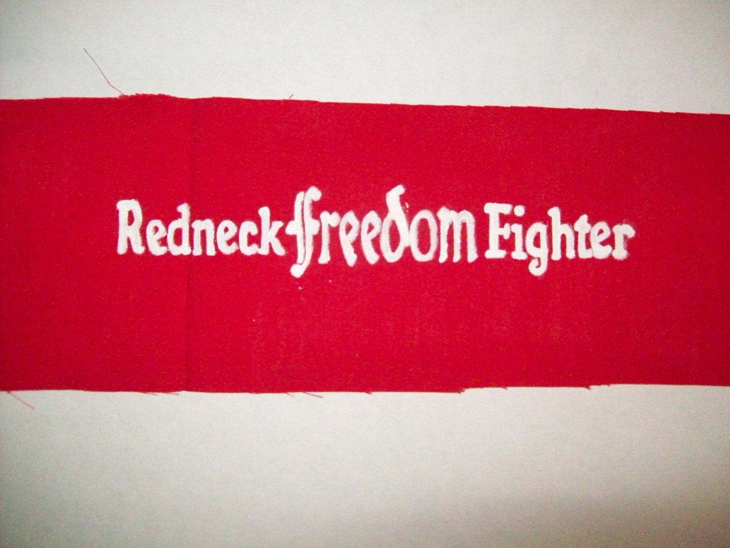 Redneck Banner Ribbon