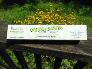 VITA-MYR Herbal Toothpaste with COQ10 and Xylitol